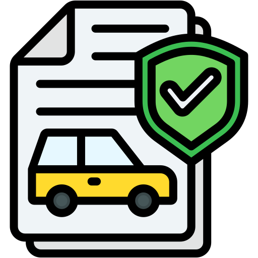 Araç sigortası ikonu