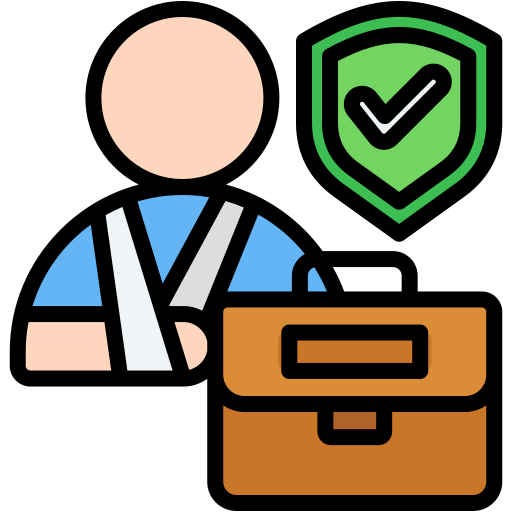 İş yeri sigortası ikonu